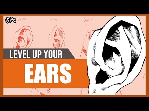 EARS: How To Draw Ears That Actually Look Good - Manga Fundamentals