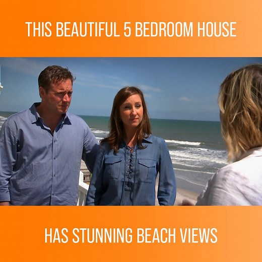 3.6K views · 79 reactions | Ocean Ridge is a 5-bed/4.5-bath property with stunning beach views! The master bedroom even has its own ocean-view balcony!   #BeachHunters Watch full episodes on discovery+: https://bit.ly/3HfHr6e | Love Home | Facebook