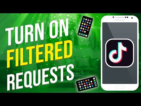 How To Turn On Filtered Requests On TikTok!