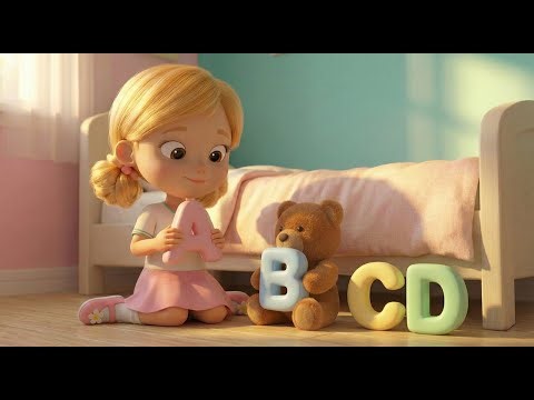 🧸 Lili Can’t Find Her Teddy | Cute Learning Song for Toddlers | Colors, ABC & Feelings