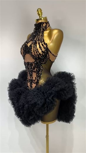 In the Clouds Black Dress