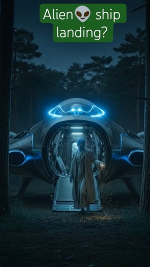 alien👽ship landing?#DreamScreenAI