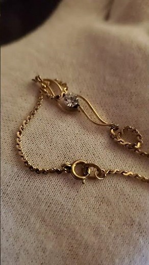 Vintage Krementz Yellow Gold Filled Wing Braclet White Rhinestone Solitaire #jewelry #vintage