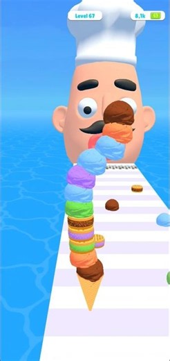 I like my ice cream like this! 🍦 #StackyIceCreamRunner