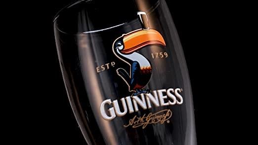 Guinness Official Toucan Pint Glass