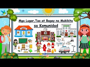 Week 22 II Mga Lugar, Tao at Bagay na Makikita sa Komunidad
