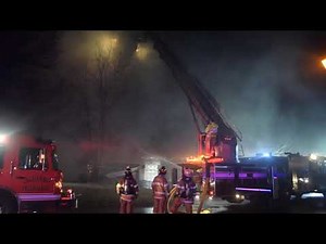Carver 3rd Alarm Structure Fire