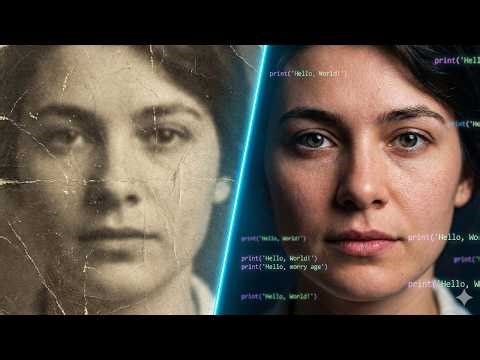 I tried Gemini 3 to restore photos from 1920 (The Python Code Trick)