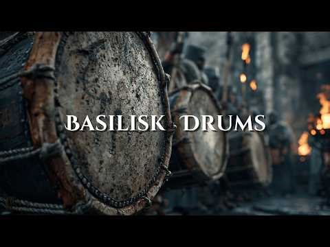Basilisk Drums ⚔️ Ancient War Ritual | Cinematic Drums