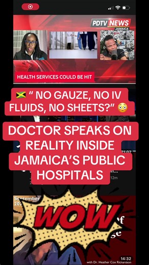 🇯🇲 A doctor shares her personal experiences working in Jamaica’s public healthcare system, describing times when medical staff struggled to access basic supplies from gauze and IV fluids to equipment and sheets. Ten years later, she says some of these challenges remain. 🏥 What are your thoughts? 👇🏽 #blisstv⭐️ #JamaicaNews #JamaicaHealthcare #HealthcareWorkers #Jamaica