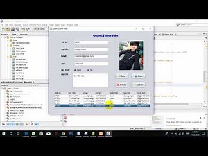 Demo Quản Lý Sinh Viên bằng Java sử dụng database mysql & source code
