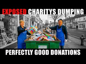 INCREDIBLE FINDS, SAVING DONATIONS FROM LANDFILL😲DUMPSTER DIVING UK