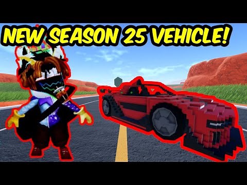 NEW SEASON 25 REVOX VEHICLE IS HERE! | Roblox Jailbreak