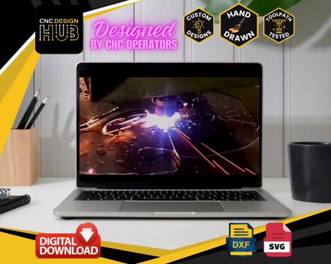 Deer and Geese Scene - Designed for CNC Machines - Plasma, Laser, Water Jet - DXF and Svg Files Toolpath Tested - Etsy