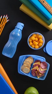 🚀 Lunchbox Heroes: Get ready for school with our durable and stylish Side-by-Side Lunch Sets will keep your meals fresh and mess-free, so you can focus on acing your classes! 💪🥪 | Tupperware Brand