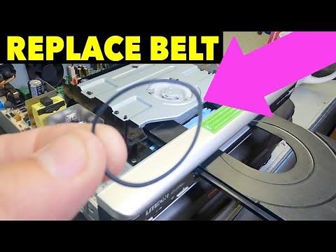 LiteOn LVW 1107 DVD Recorder DOOR WON'T OPEN EASY FIX