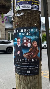 Outerbridge Magic – Mysteries of the Keyhole House matinee performances have been extended until October 26. Don’t miss out on this daytrip experience to see a world class, family friendly illusion show at the Pews in Merrickville. Tickets at outerbridgemagic.com The Pews | Outerbridge Magic