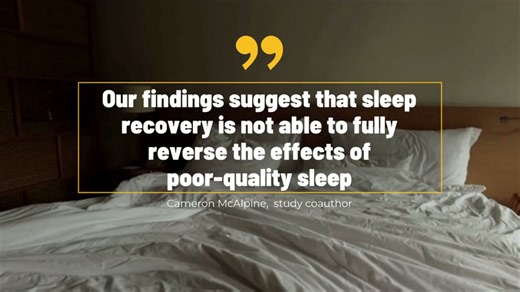Lack of sleep may harm your immune system