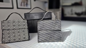 Box Bag PDF Sewing Pattern With Step-by-step Sew Along - Etsy