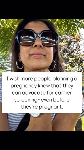 Ushta- Genetic Counselor l Fertility & Prenatal Genetics Expert on Instagram: "In fact - doing carrier screening before you’re even pregnant is the ideal time to do this test. But, the problem is - so many women I speak with have no idea how to advocate for this test or how to even get it. And many OB offices won’t even initiate this test till you’re pregnant. DM or comment “carrier” to learn more about this test and how you can get it - even before you’re pregnant. #pregnancyplanning #positivep