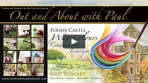Watercolours, Combination Method 'Out and About with Paul' – with Paul Taggart