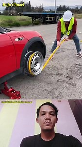 Ide cerdas pria ini Menganti ban mobil yang bocor #fyp #virals #idecerdas #idekreatip #jenius #unik #menarik #menganti #banmobil #bocor #inovasi #tutorial #vidiolucu | Rafa Chanel