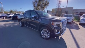 This is the new 2021 GMC Sierra 1500 Denali! This Sierra 1500 Denali comes in hunter metallic on Dark Walnut/Dark Ash Grey Forge perforated leather. The powertrain consists of a 6.2 liter V8 engine mated to a 10-speed automatic transmission. Standard features of this Sierra 1500 Denali include bluetooth audio, a backup camera, and wireless Apple CarPlay. Options include a navigation system, power sunroof, and 22" wheels. | Nothin' But Car Reviews | Facebook