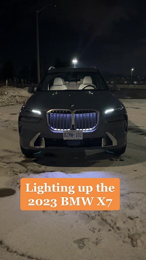 Lighting Up the 2023 BMW X7: A Luxurious SUV Experience
