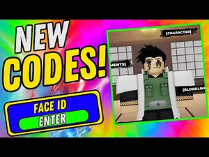 Shindo Life Face ID & Eye ID Codes 2024!