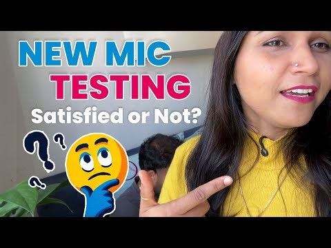 Hello Hello 1,2,3 Mic Testing