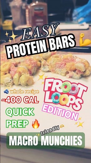 We Put Froot Loops in a Protein Bar and WON 🏆 | Macro Munchies