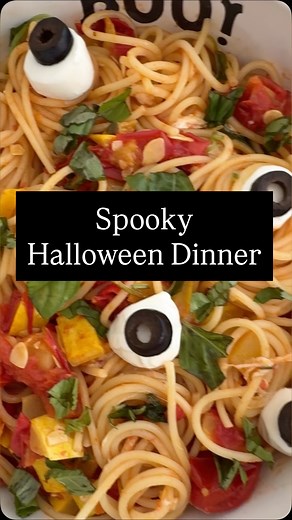 35 comments | An easy Halloween dinner that is spooky cute. This recipe is so delicious and comes together quick. I always add zucchini for extra veggies. My kids love this spooky Halloween dinner Halloween dinner, fall dinner, spooky food, spaghetti Margherita | The Price Adventure | Facebook