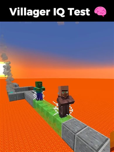 Zombie vs Villager IQ Test: A Fun Minecraft Challenge