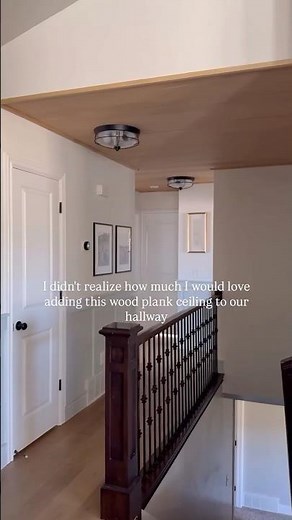 DIY Wood Plank Ceiling Tutorial