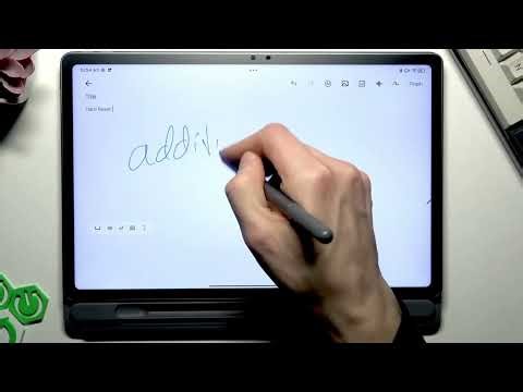 LENOVO Idea Tab Plus 12.1 Matte Edition：Lenovo Notepadで手書き入力をテキスト変換する方法