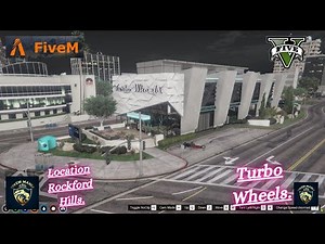 🚗 Turbo Wheels Showroom | 💎 Premium Car Showroom MLO | Modern Dealership | FiveM Mania #fivem #mlos