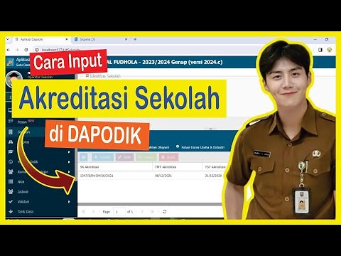 How to Input School Accreditation in DAPODIK