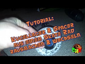 How to Remove & Replace Bearings and Spacers from Skate Wheels - Tutorial