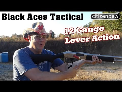 Black Aces Tactical - 12 Gauge Lever Action Shotgun