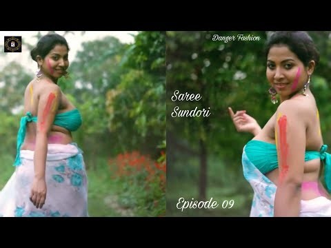 Saree Sundori | Episode 09 | Anjali | Holi Hai | White Printed Chiffon Saree | Danger Fashion | 2026