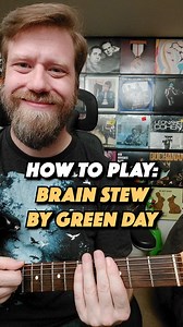 Brain Stew by Green Day - Guitar Lesson #guitarlesson #guitartutorial #greenday #guitarlessons #guitarteacher #guitarcover | Bob Denson