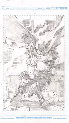 Greg Capullo on Instagram: "Meet ‘n’ greet 🤘🏻✏️🤘🏻 #deadpool #Batman #pencildrawing #dccomics #marvelcomics"