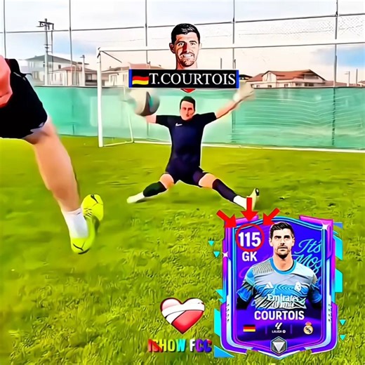 Thibaut Courtois Teaching Skills🤣☠️🔥
