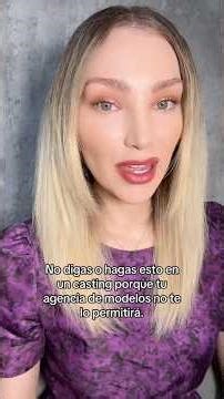 Tips de modelaje #modelo #tipsdemodelaje #annievanrickley
