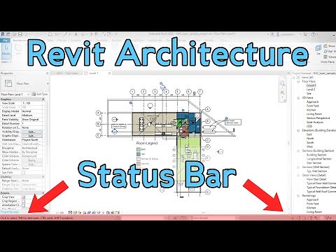 #102 | Understanding the Status Bar in Revit Architecture by Deepak Verma