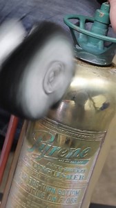 1.5K views · 17 reactions | ✨ Restore an old fire extinguisher’s shine with Flitz! Remove tarnish with Flitz Brass & Copper Tarnish Remover, then polish it to a mirror finish with Flitz Paste Polish & BuffBall. Bring history back to life!   Start your restoration: https://www.flitz.com/brass-copper-restoration-kit/ | Flitz Polishing & Buffing Products | Facebook