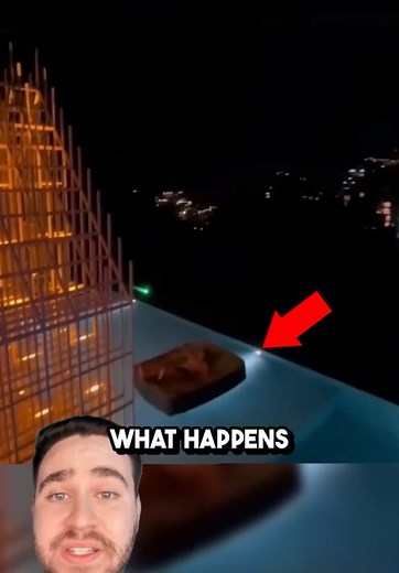 Consequences of Falling From an Infinity Pool