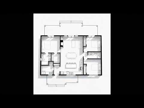 2D Floor plan to 3D Isometric View for better clarity and perspective. Create instantly with Decor8