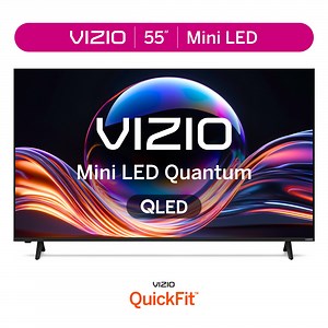 VIZIO 55” Mini LED Quantum 4K QLED HDR Smart TV (NEW 2026) VQM55C-10