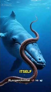 The Longest Animal on Earth? #LongestAnimal #MarineWorm #WeirdOcean #AnimalSize #BiologyFacts #facts